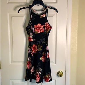 Black Floral Dress